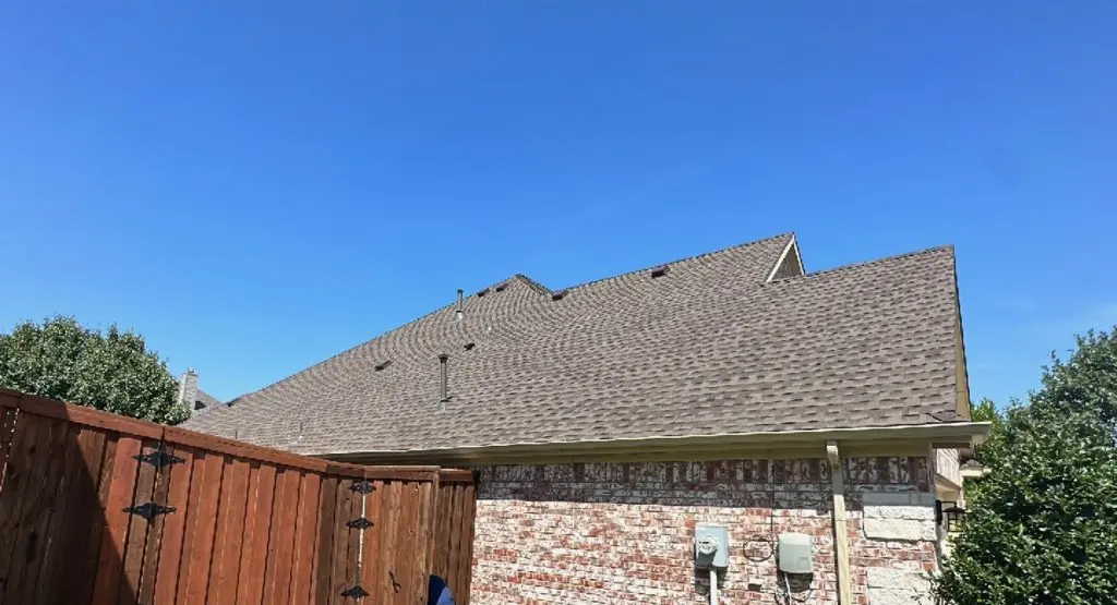 Completed roof replacement project in Dentsville